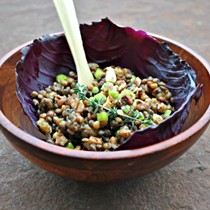 Umbrian lentil salad