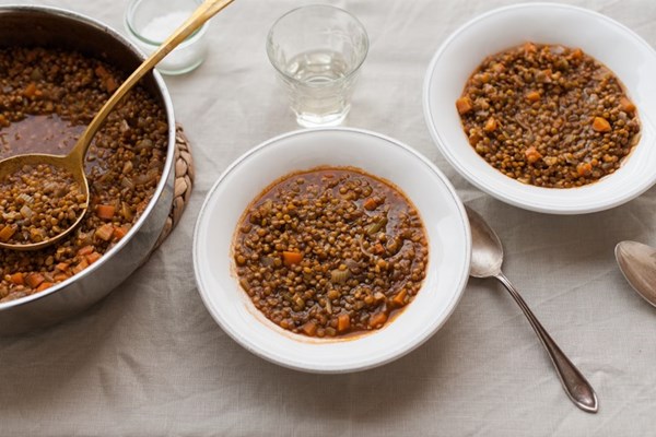 Umbrian lentil soup (Zuppa di lenticchie di Castelluccio)