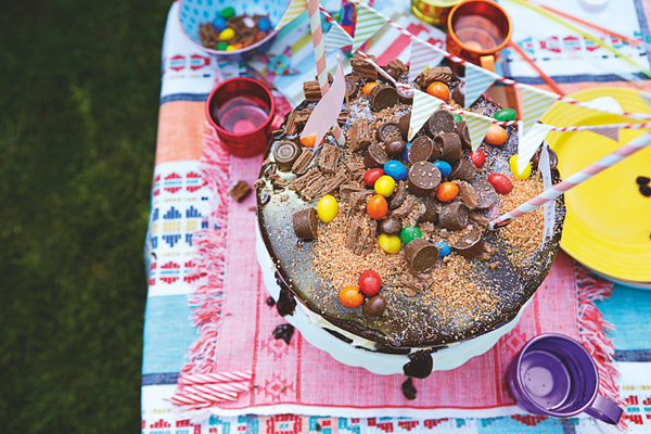 Unbelievably dark & delicious chocolate cake