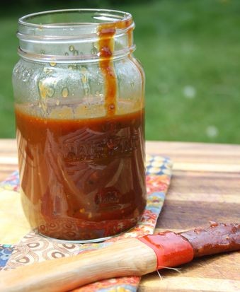 Uncle George's beer BBQ sauce