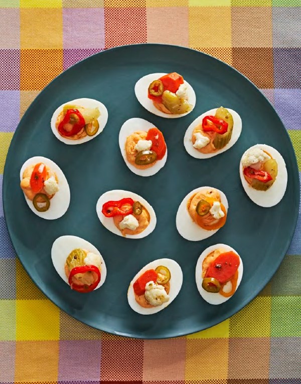 Uncle Phil's deviled eggs