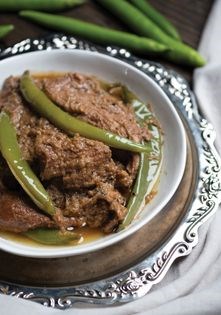 Undercut beef fillets with chillies (Mirchoun kay pasanday)