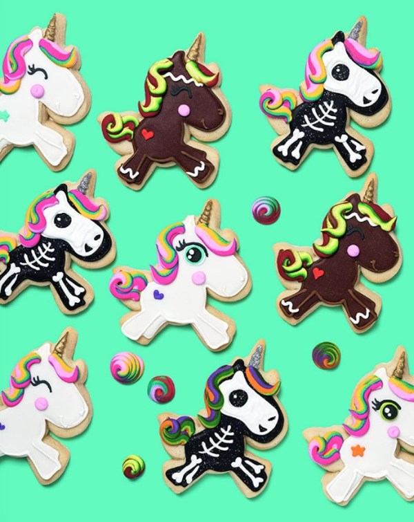 Unicorn cookies