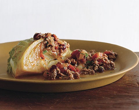 Unstuffed sweet-and-sour cabbage