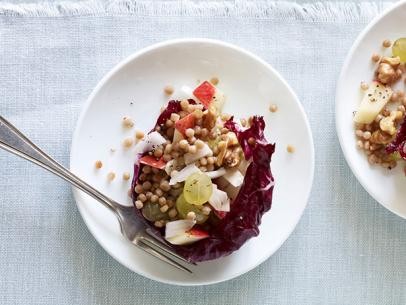 Updated Waldorf salad with apple vinaigrette