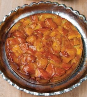Upside-down mango cake (Cayk-e anbeh)