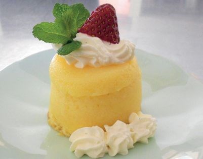 Upsidedown lemon delicious
