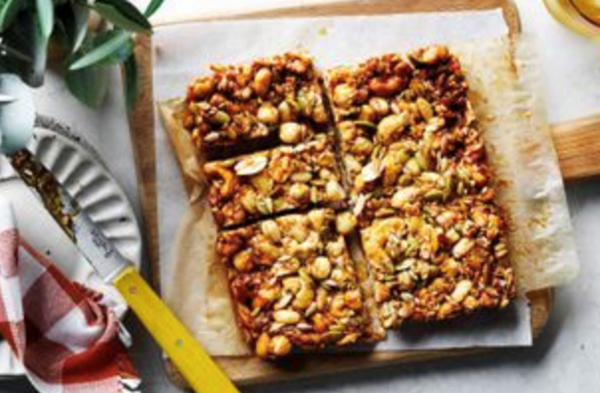 'Use up all the random' nut bars