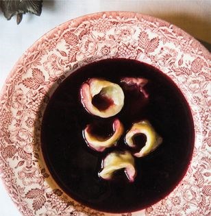 Uszka dumplings with porcini (Uszka z borowikami)