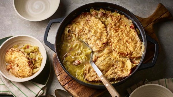 Valle d'Aosta cabbage & bread soup