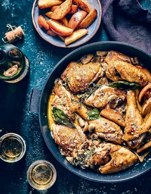 Vallée D’Auge chicken 