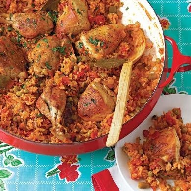 Valley-style arroz con pollo