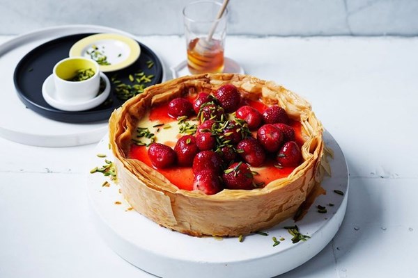 Valli Little's Turkish delight cheesecake