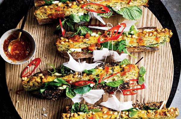 Valli Little's zucchini slice