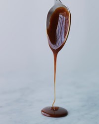 Vanilla bean and fleur de sel caramel sauce