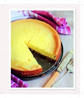 Vanilla bean cheesecake