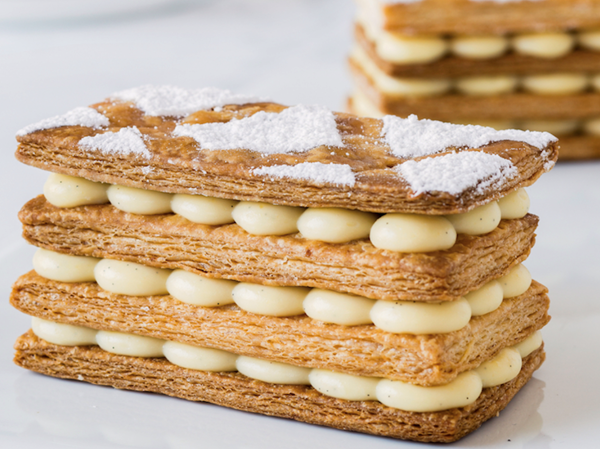 Vanilla bean crème mousseline