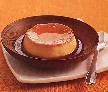 Vanilla bean flan