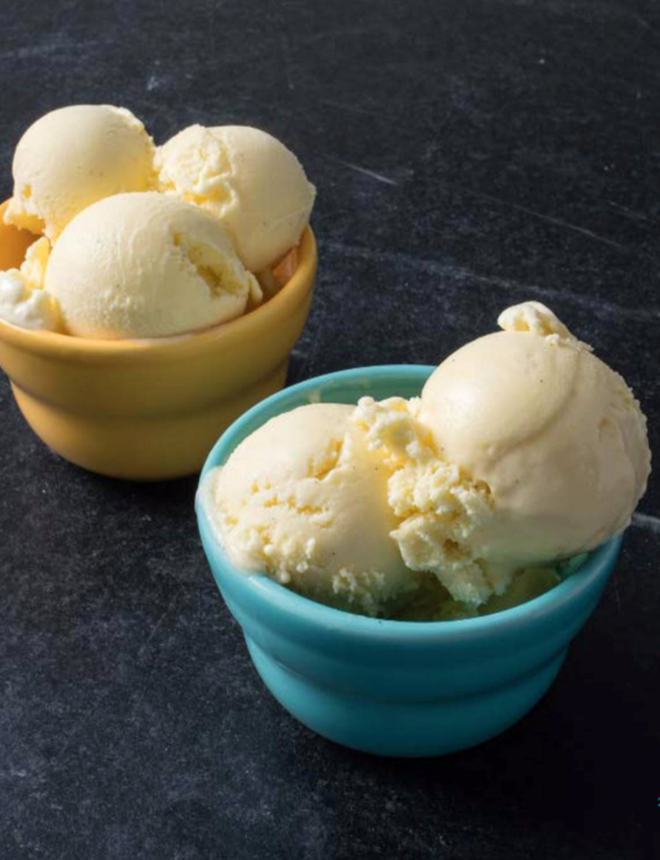 Vanilla bean ice cream