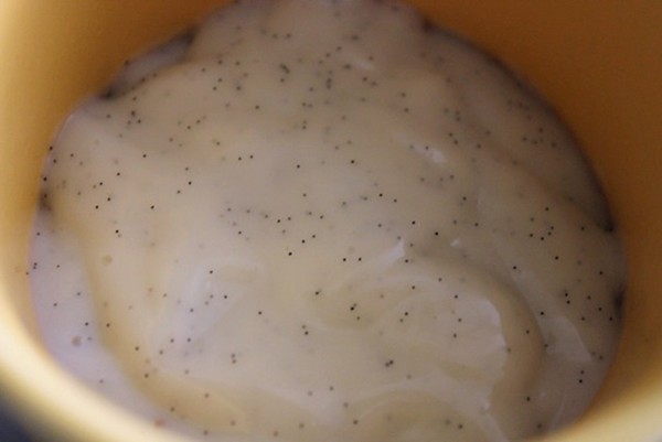 Vanilla bean pudding