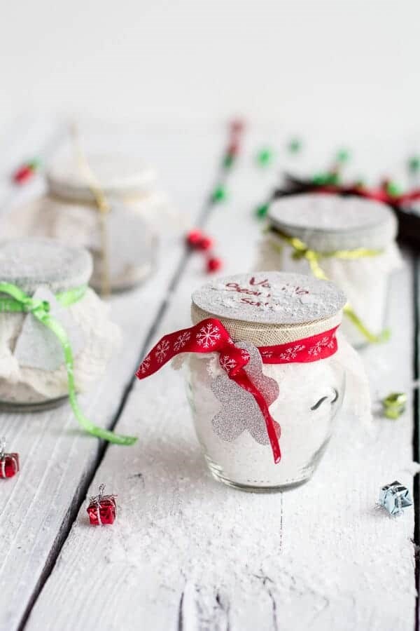 Vanilla bean salt + vanilla bean sugar