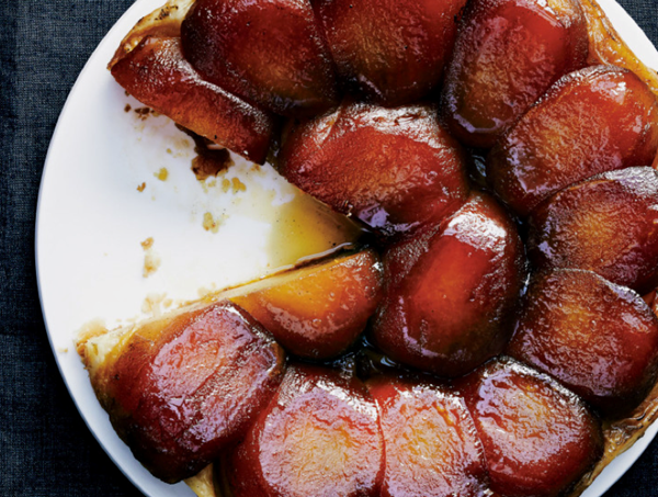 Vanilla bean tarte Tatin