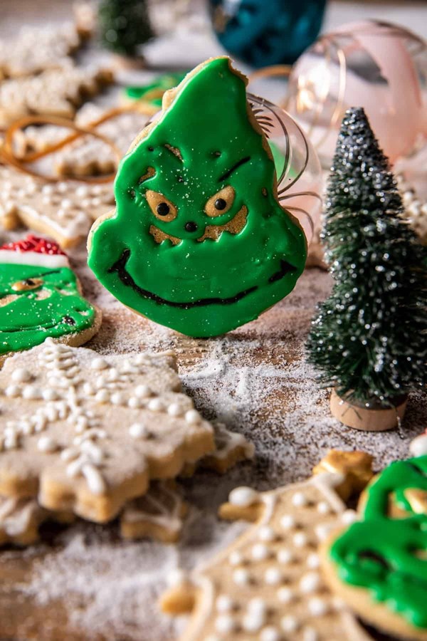 Vanilla brown sugar eggnog cookies