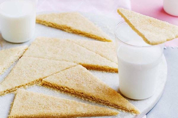 Vanilla butter shortbread