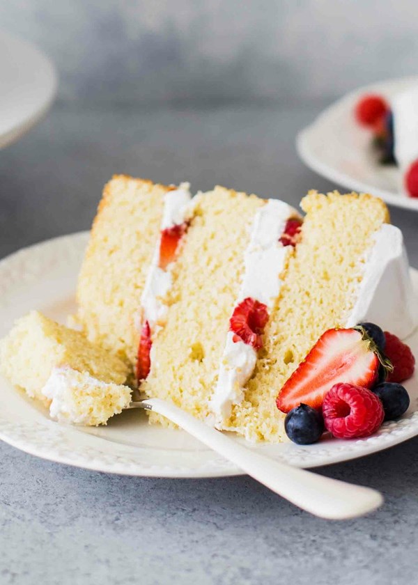 Vanilla buttermilk layer cake