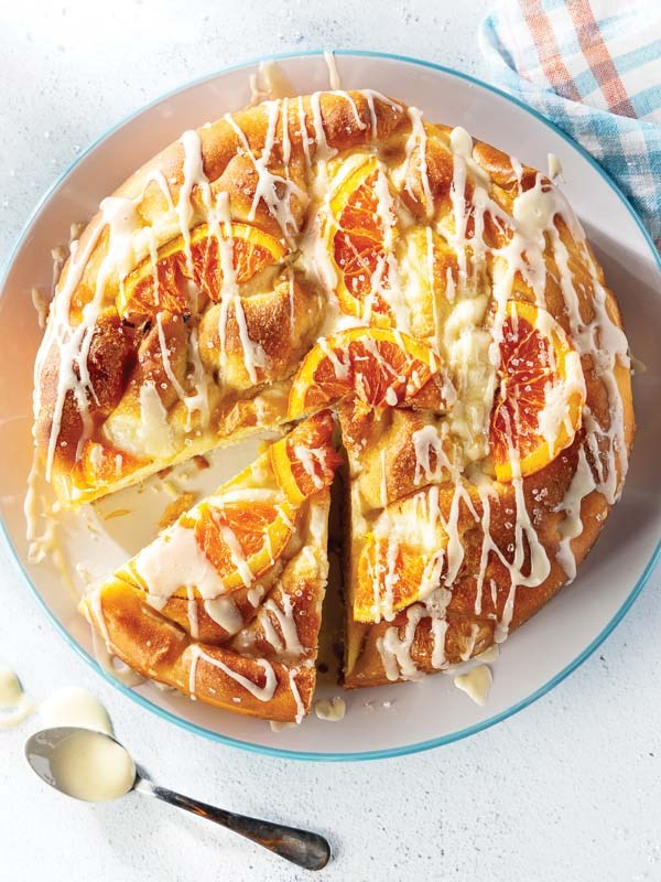 Vanilla-cardamom glaze