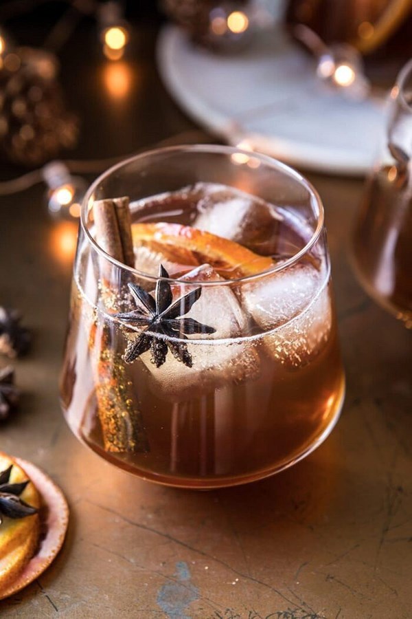 Vanilla chai old fashioned