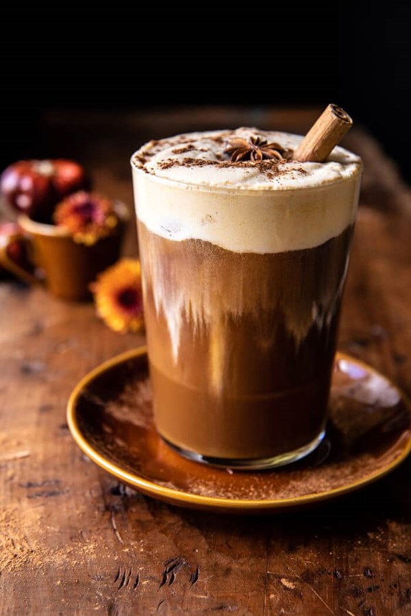 Vanilla chai pumpkin cream cold brew