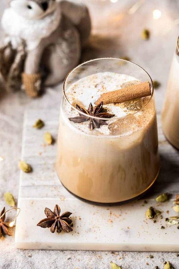 Vanilla chai tea white Russian
