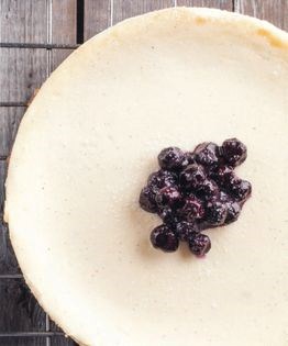 Vanilla cheesecake