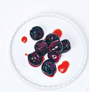 Vanilla cherries