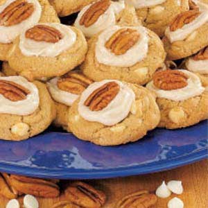 Vanilla chip maple cookies