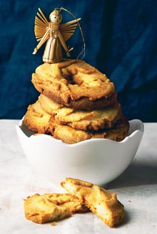 Vanilla Christmas cookies (Vaniliekage)