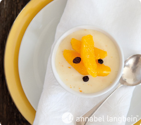 Vanilla citrus terrine