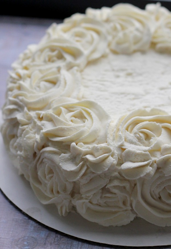 Vanilla cloud cake