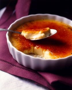 Vanilla crème brulée