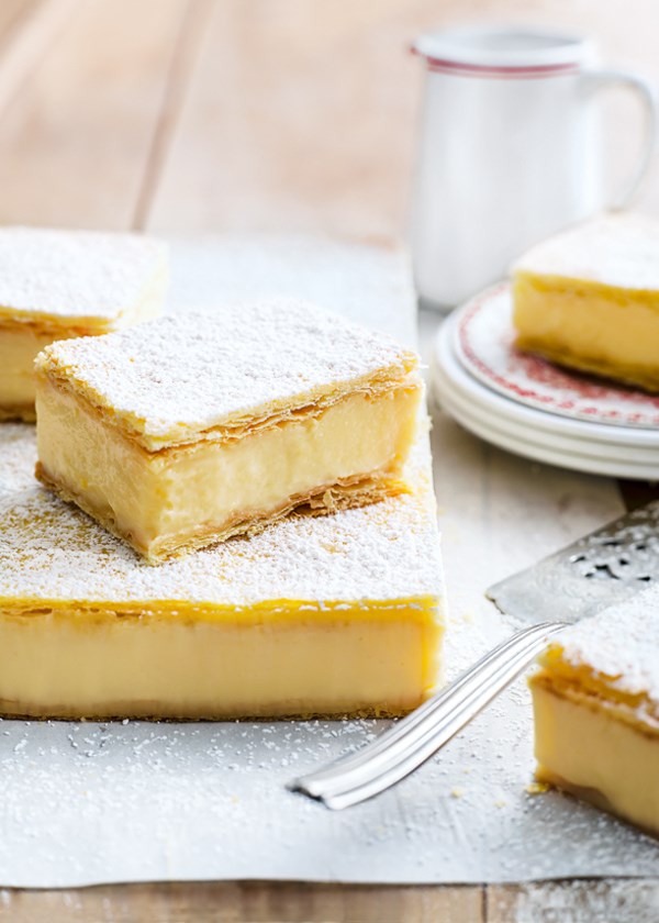 Vanilla custard slice