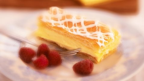 Vanilla custard slice