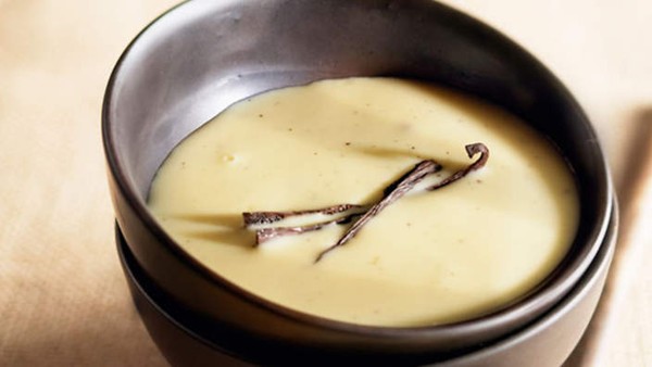 Vanilla egg custard