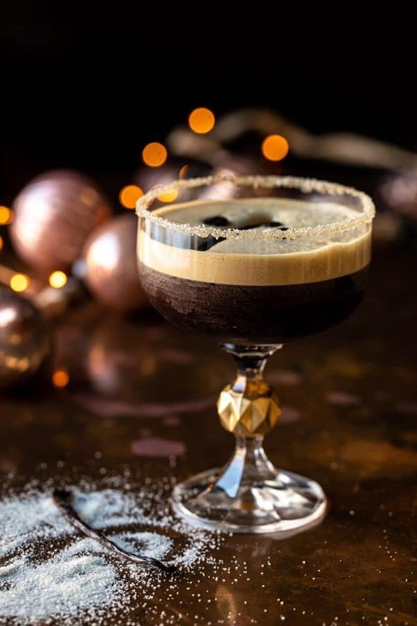 Vanilla espresso martini