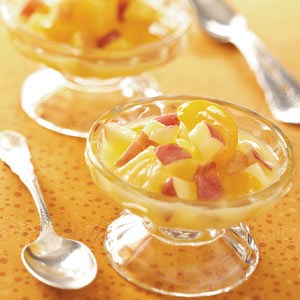 Vanilla fruit salad 