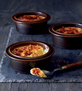 Vanilla-ginger crème brûlée