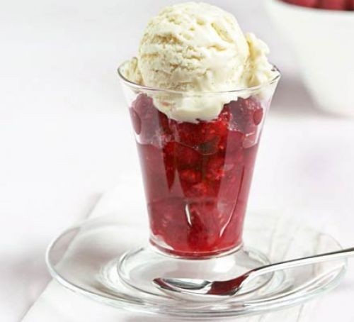Vanilla ice cream