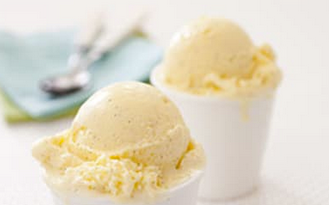 Vanilla ice cream