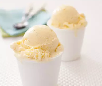 Vanilla ice cream