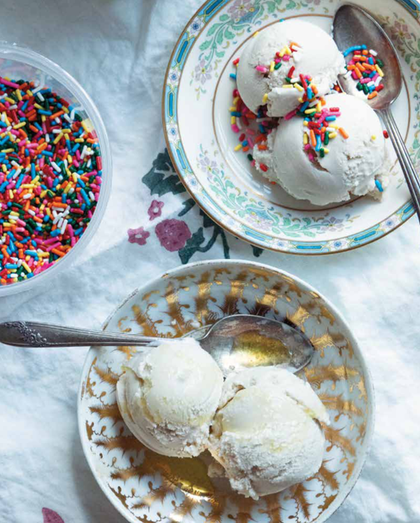 Vanilla ice cream